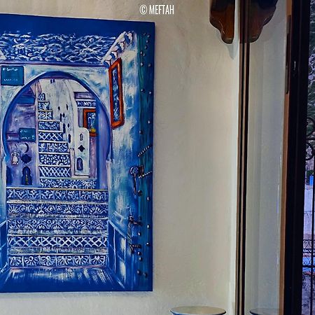 シェフシャウエンCasa Meftah Blueアパートメント エクステリア 写真