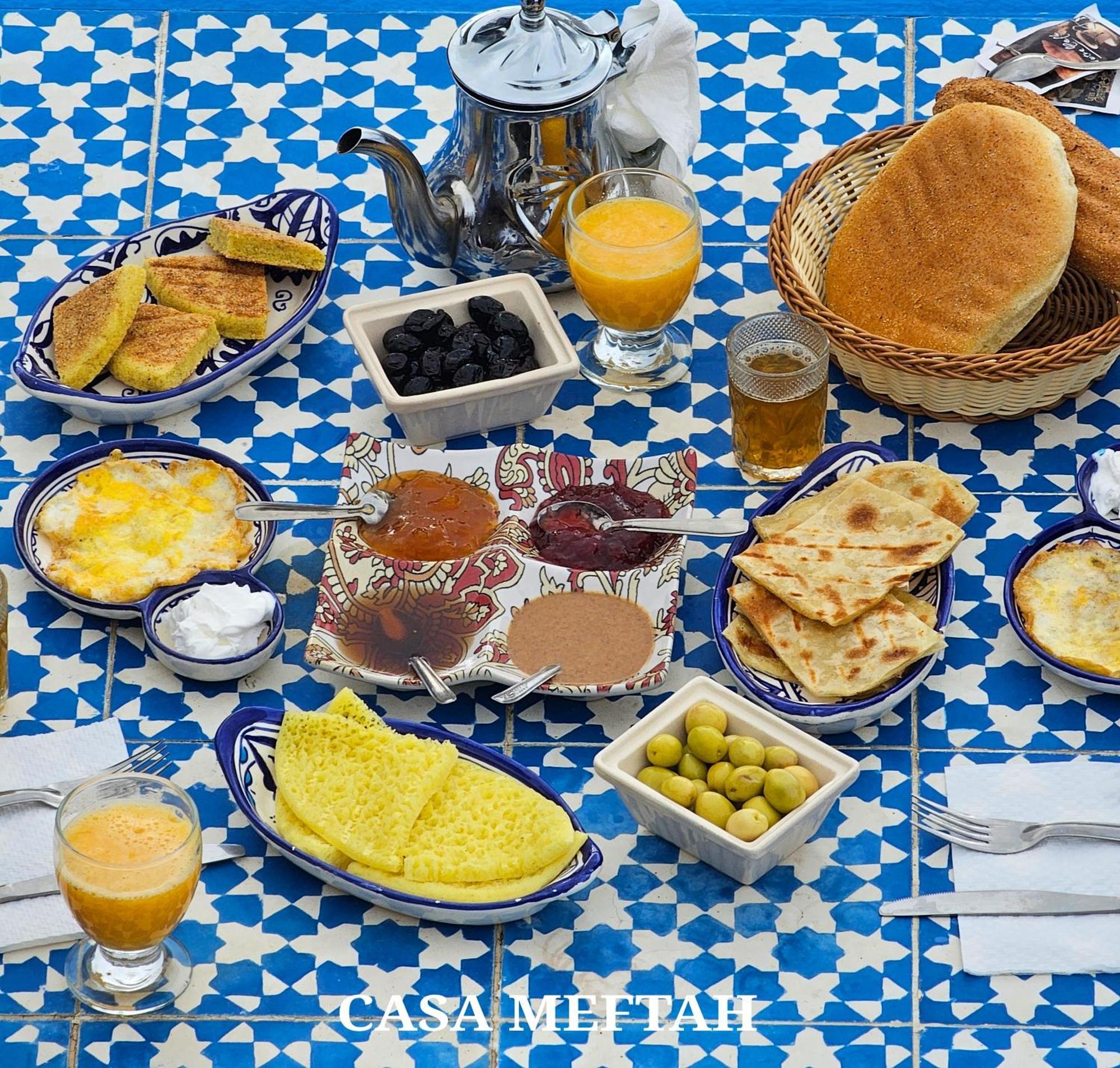 シェフシャウエンCasa Meftah Blueアパートメント エクステリア 写真