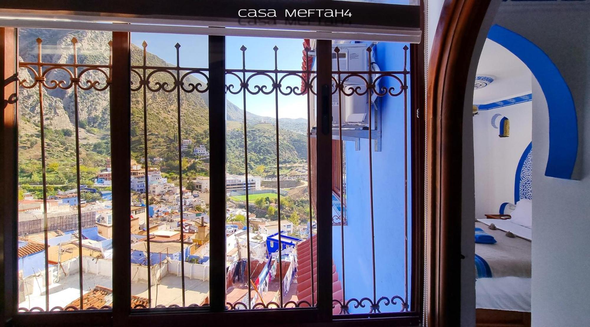 シェフシャウエンCasa Meftah Blueアパートメント エクステリア 写真