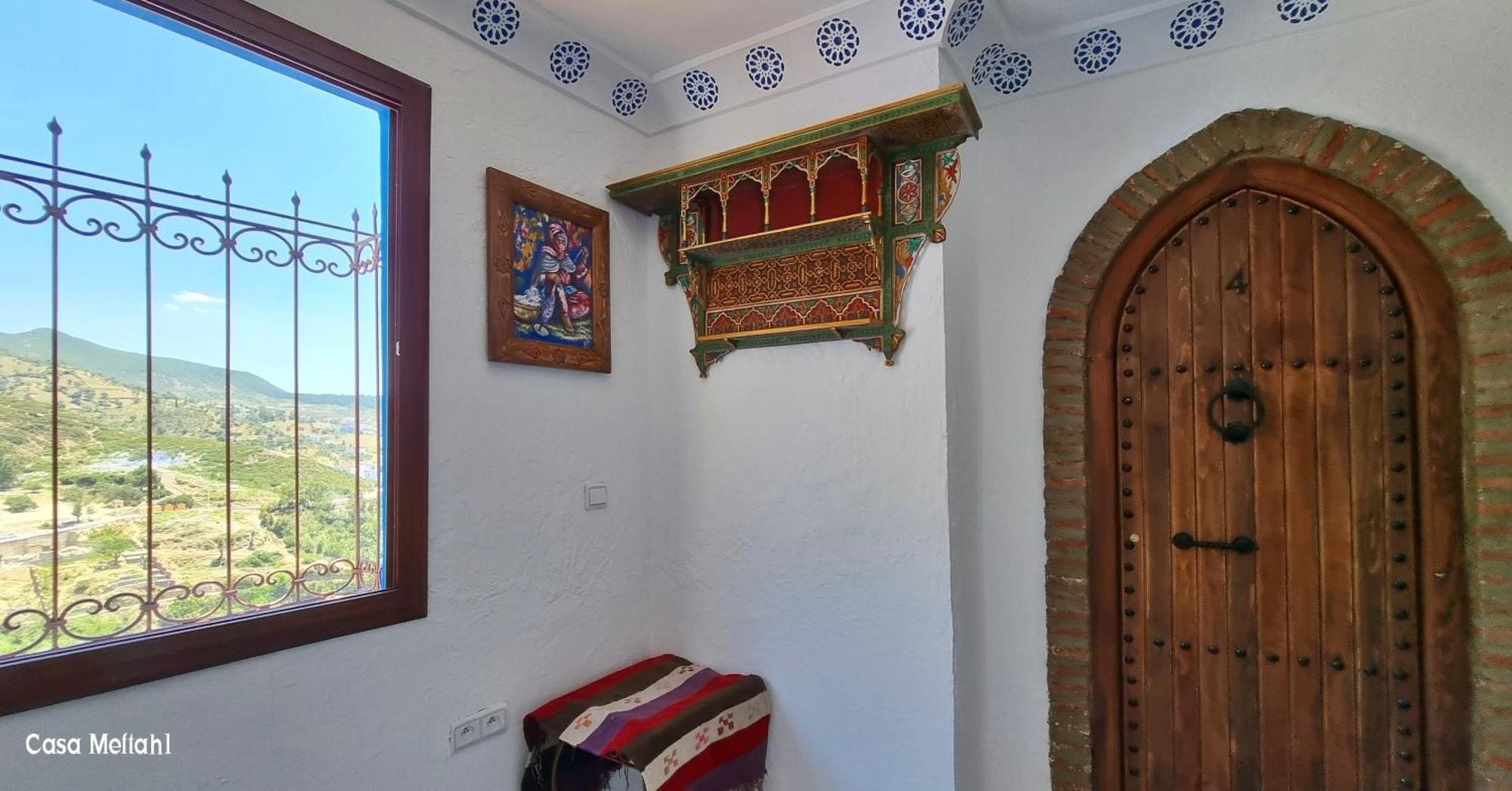 シェフシャウエンCasa Meftah Blueアパートメント エクステリア 写真