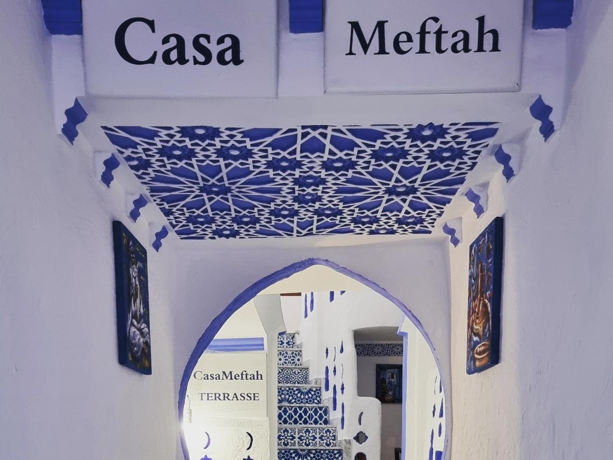 シェフシャウエンCasa Meftah Blueアパートメント 部屋 写真
